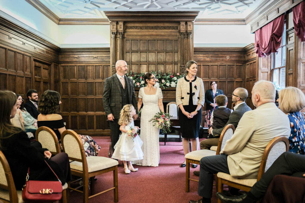 Fawsley Hall wedding registrar