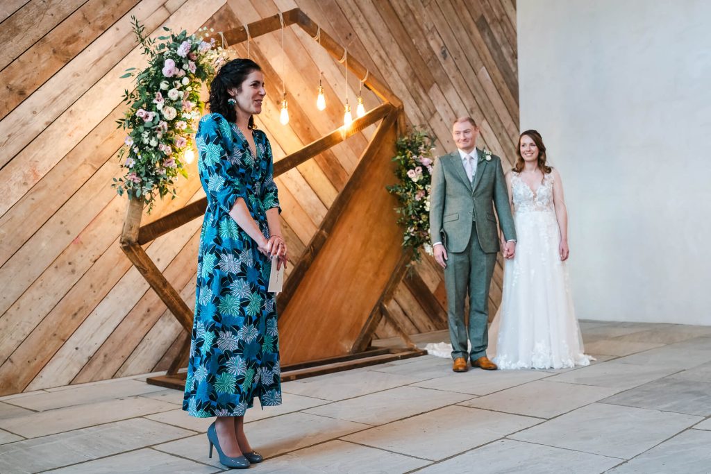 Speech, Manor Barn Harlton wedding, Cambridge 