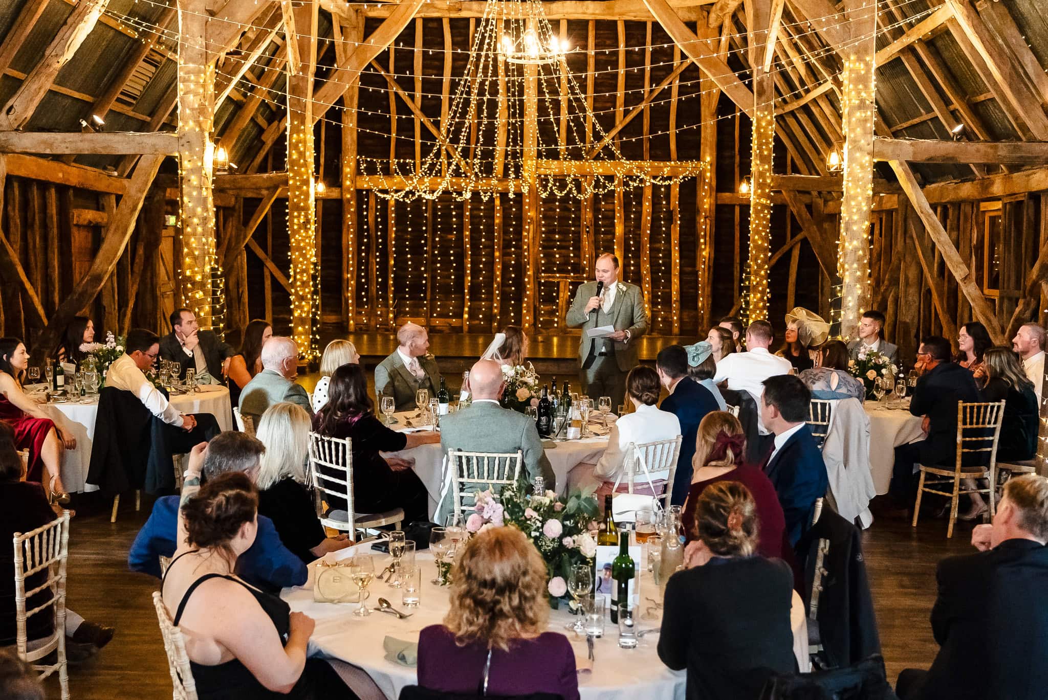 Manor Barn Harlton wedding speech, Tythe Barn, Cambridge