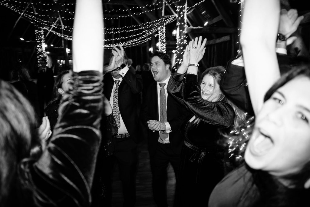 Dancefloor at Manor Barn Harlton wedding, Cambridge 